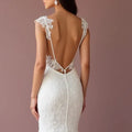 Sexy Mermaid Wedding Dress with a Dramatic Skirt for a Bold Statement
