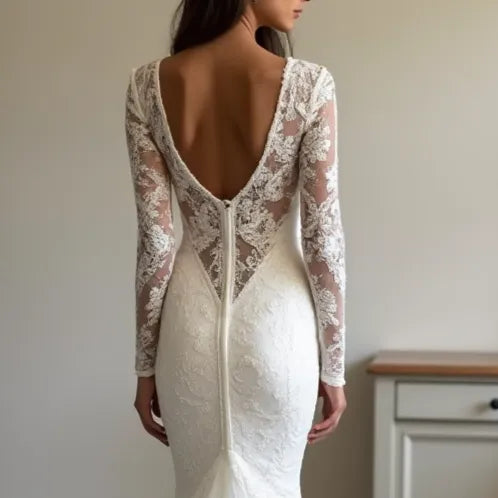 Sexy Mermaid Wedding Dress with Unique Details for Standout Brides