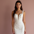 Classic Mermaid Wedding Dress for Brides Who Want a Sleek and Sexy Look