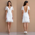 Mini Wedding Gown for Elopement, Reception, or Bridal Party Look