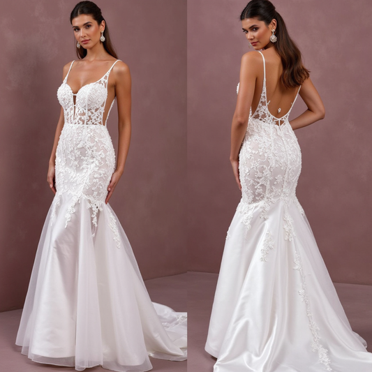 Elegant Mermaid Wedding Dress for a Sophisticated and Timeless Look