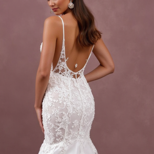 Elegant Mermaid Wedding Dress for a Sophisticated and Timeless Look
