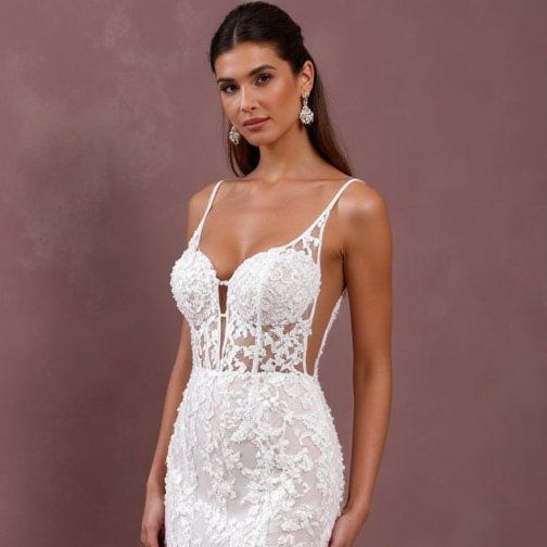 Elegant Mermaid Wedding Dress for a Sophisticated and Timeless Look