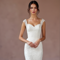 Mermaid Wedding Dress with a Flattering Fit-and-Flare Silhouette