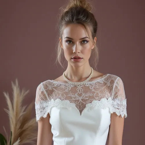Mini Wedding Gown with a Timeless and Sophisticated Appeal