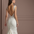 Mermaid Wedding Dress for Winter Weddings with a Dramatic Touch