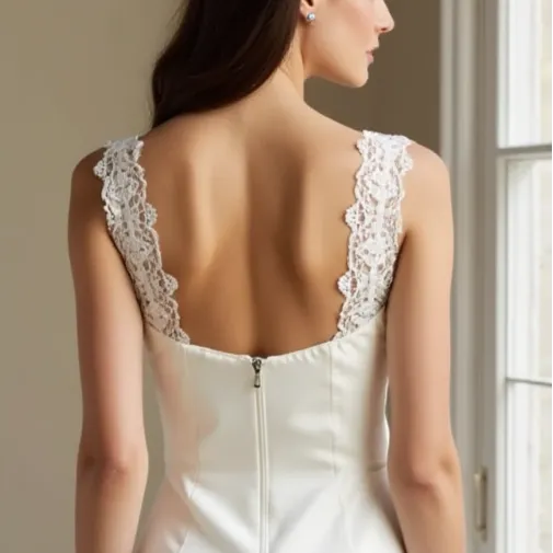 Mini Wedding Gown for Minimalist Brides Wanting a Simple Design