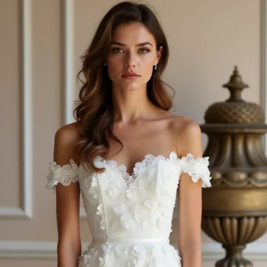 Mini Wedding Gown for City Weddings, Elegant and Contemporary