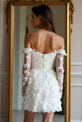 Mini Wedding Gown for City Weddings, Elegant and Contemporary
