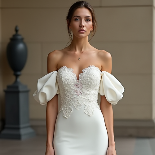 Mermaid Wedding Dress for Outdoor Weddings, Chic and Sophisticated