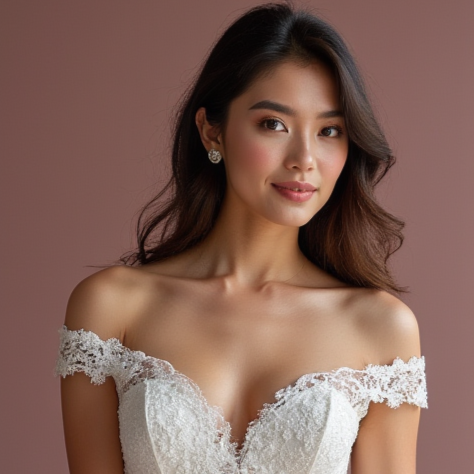 Mermaid Wedding Dress with a Corset Bodice for a Sculpted Silhouette