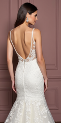 Mermaid Wedding Dress with Unique Details for a One-of-a-Kind Look