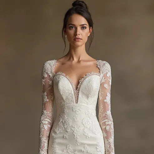Mermaid Wedding Dress for Romantic Brides Who Love Fairytale Designs