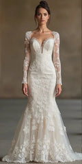 Mermaid Wedding Dress for Romantic Brides Who Love Fairytale Designs