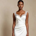 Mermaid Wedding Dress with a Dramatic Fishtail for a Bold Bridal Look