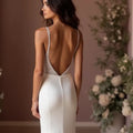 Mermaid Wedding Dress for Second Weddings, Reception, or Vow Renewal