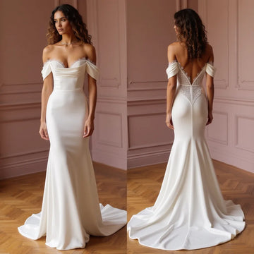 Mermaid Wedding Dress with a Dramatic Flair for Statement Brides