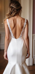 Mermaid Wedding Dress for Outdoor, Summer, and Warm-Weather Weddings