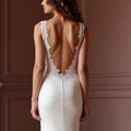 Mermaid Bridal Gown for Intimate Weddings, Reception, and Celebrations