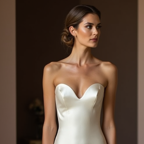 Elegant Mermaid Wedding Dress for Brides Who Love a Modern Look