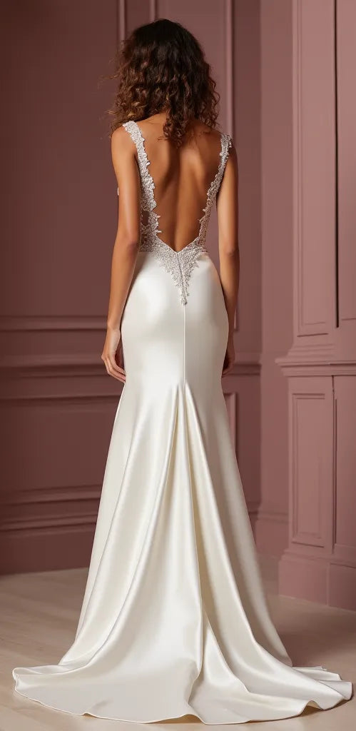 Mermaid Bridal Dress with a Sexy and Romantic Fit for Confident Brides