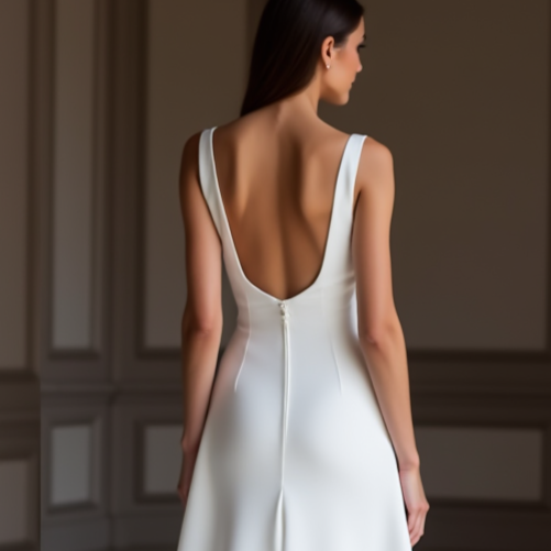 Dazzling White A-Line Bridal Gown with Glitter Tulle and Flowing Layers