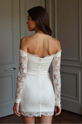 Short Wedding Dress with Elegant Modern Design for Chic Brides