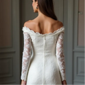 Short Wedding Dress for Courthouse Weddings and Civil Ceremonies