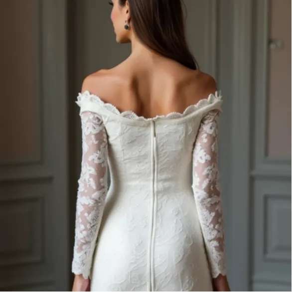 Short Wedding Dress for Courthouse Weddings and Civil Ceremonies