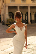 Classic Wedding Gown For Women Appliques Jewel Neck Cap Sleeve Illusion Vestidos De Novia Customised