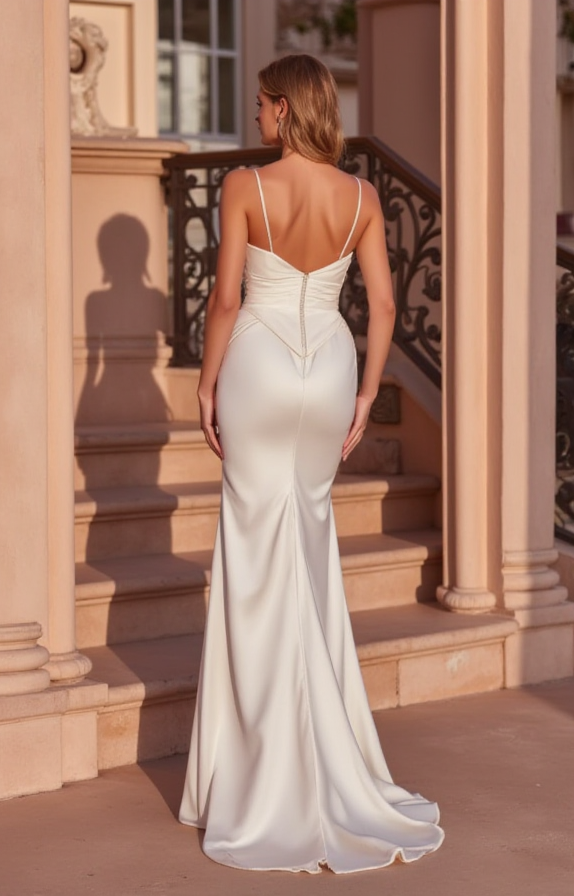 Lightweight A-Line Bridal Gown for Brides Who Want Effortless Beauty
