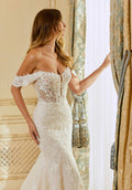 Mermaid Wedding Dress Off Shoulder Lace Applique Vestido De Novia Bridal Gown Robe De Mariee