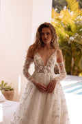 Lace Wedding Dresses spaghetti Straps (sleeves not included) African A-line Bride Dress customized vestidos novias boda