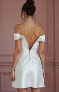 Short Mini Wedding Dress for Non-Traditional Brides Who Love Unique Styles