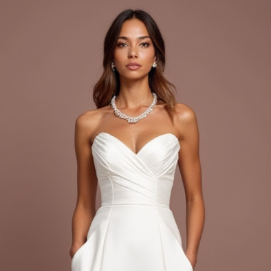 Trendy White Mini Short Wedding Dress with Asymmetrical Hemline for a Fashion-Forward Look