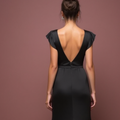 Gothic Black Wedding Dress with a Vintage Touch for Dark Romance