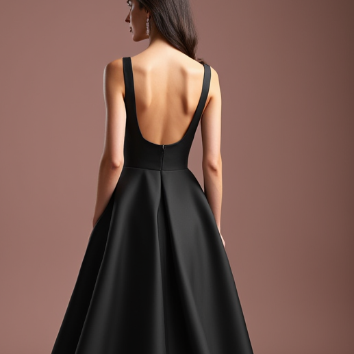 Black Ball Gown Wedding Dress for a Royal and Dramatic Entrance