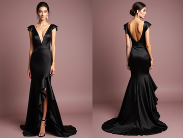 Alternative Black Wedding Dress for Brides Who Love Unique Styles