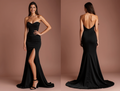 Black Wedding Dress with a Mermaid Silhouette for a Stunning Shape