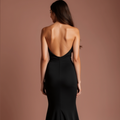 Black Wedding Dress with a Mermaid Silhouette for a Stunning Shape