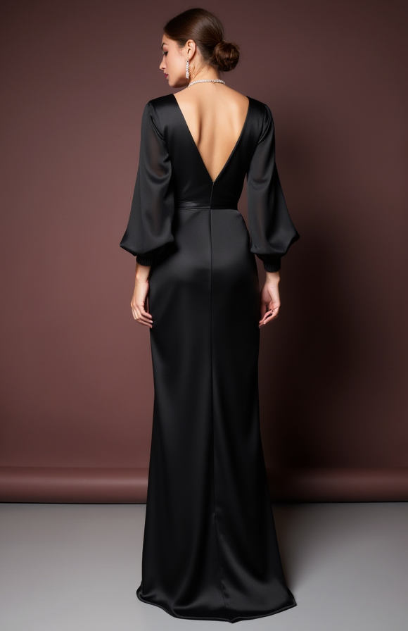 Black Wedding Dress for Plus Size Brides Who Love a Flattering Fit