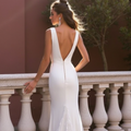 Fishtail Wedding Dress for Brides Who Want a Dramatic Look