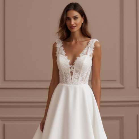 Princess Wedding Gown with a Classic Fit for Elegant Brides