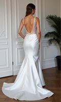 Mermaid Bridal Dress with a Fit-and-Flare Cut for a Chic Style