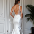 Mermaid Bridal Dress with a Fit-and-Flare Cut for a Chic Style