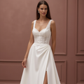 Elegant A-Line Gown with Layers of Soft Tulle for a Princess Look