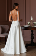 A-Line Wedding Dress for Garden Weddings with a Light and Airy Feel