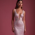 Timeless Evening Gown and Prom Dress with a Lace-up Back for a Custom Fit