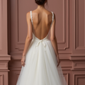 Princess Wedding Dress with a Dramatic Ball Gown Silhouette