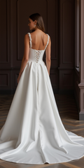 A-Line Wedding Dress for a Timeless and Elegant Bridal Look
